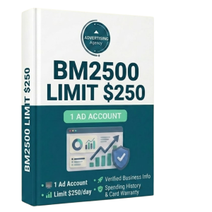 Tài khoản từ BM 2500 limit 250 usd
