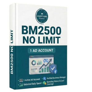Tài khoản đối tác tách từ BM2500 No Limit – 1 TKQC
