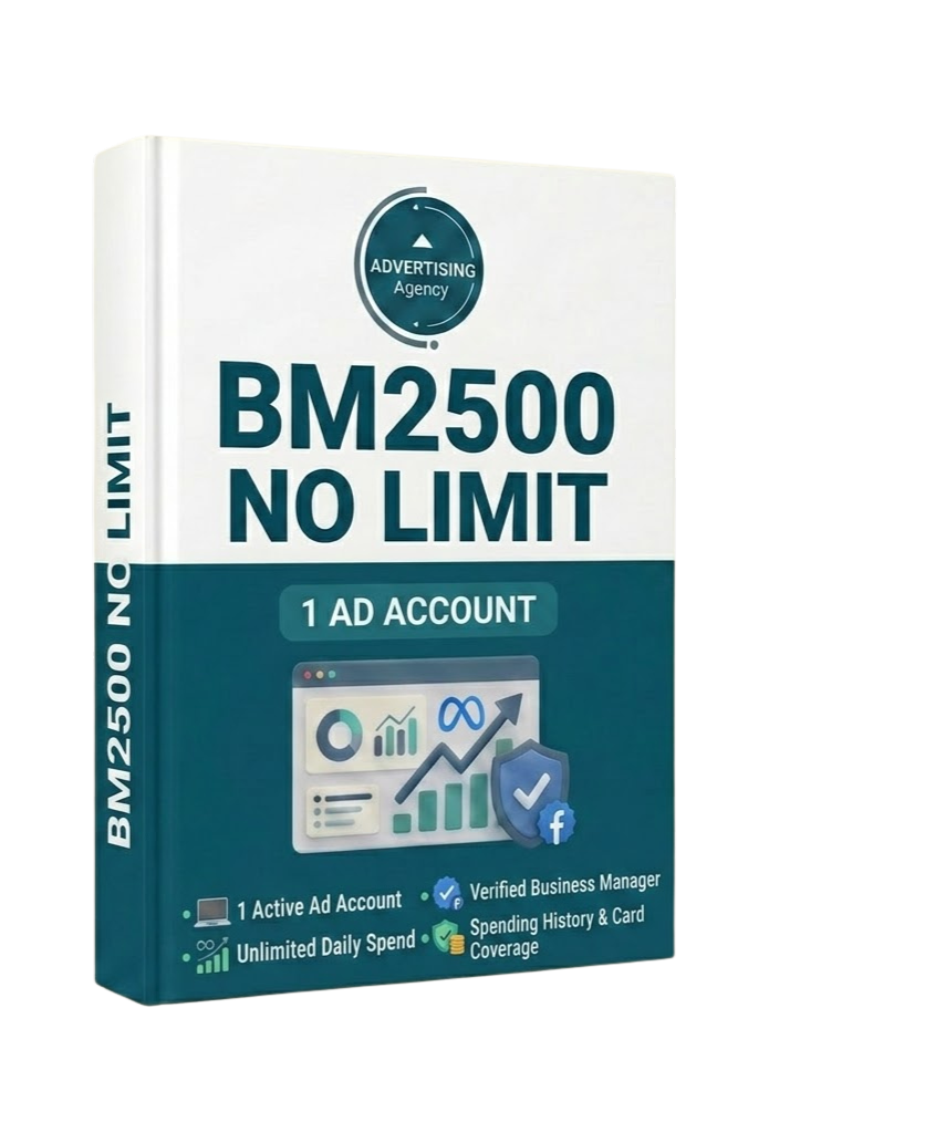 Tài khoản đối tác tách từ BM2500 No Limit – 1 TKQC