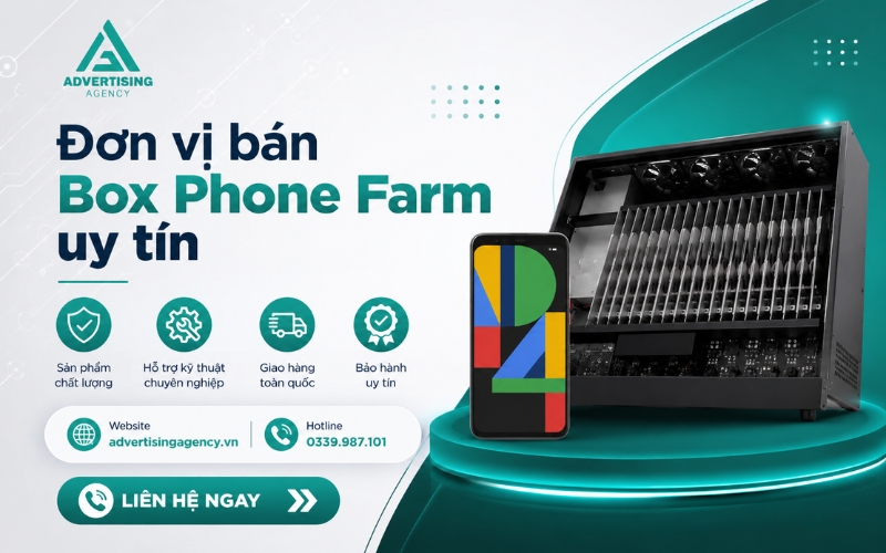 Mua Box Phone Farm tại Advertising Agency