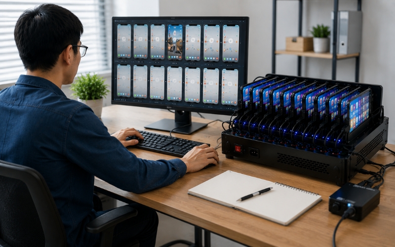 Kinh nghiệm sử dụng Box Phone Farm