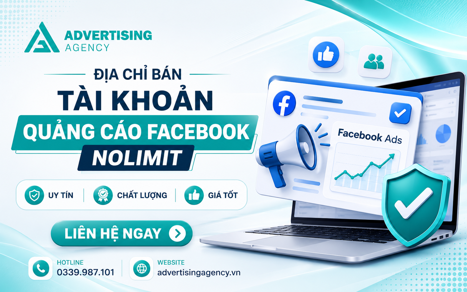 Bán Tài Khoản NoLimit Uy Tín, Giá Tốt Chạy Quảng Cáo Facebook Ads 10 Advertising Agency bán tài khoản Nolimit uy tín, giá tốt