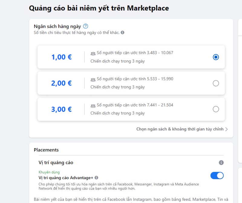 Bán Tài Khoản NoLimit Uy Tín, Giá Tốt Chạy Quảng Cáo Facebook Ads 9 quảng cáo bài niêm yết trên Marketplace