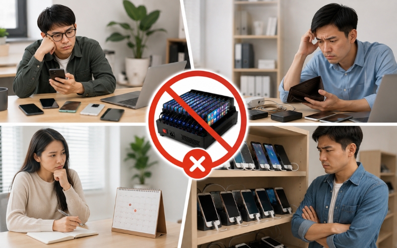 Trường hợp không nên dùng Box Phone Farm