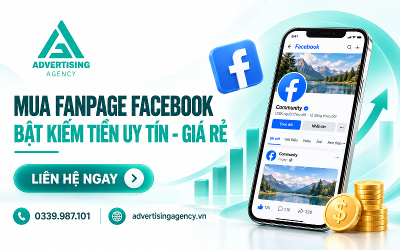 Mua Page bật kiếm tiền được giá rẻ tại Advertising Agency